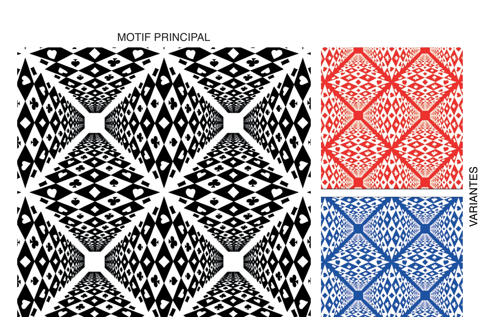 Vertige Royal : motif et variantes