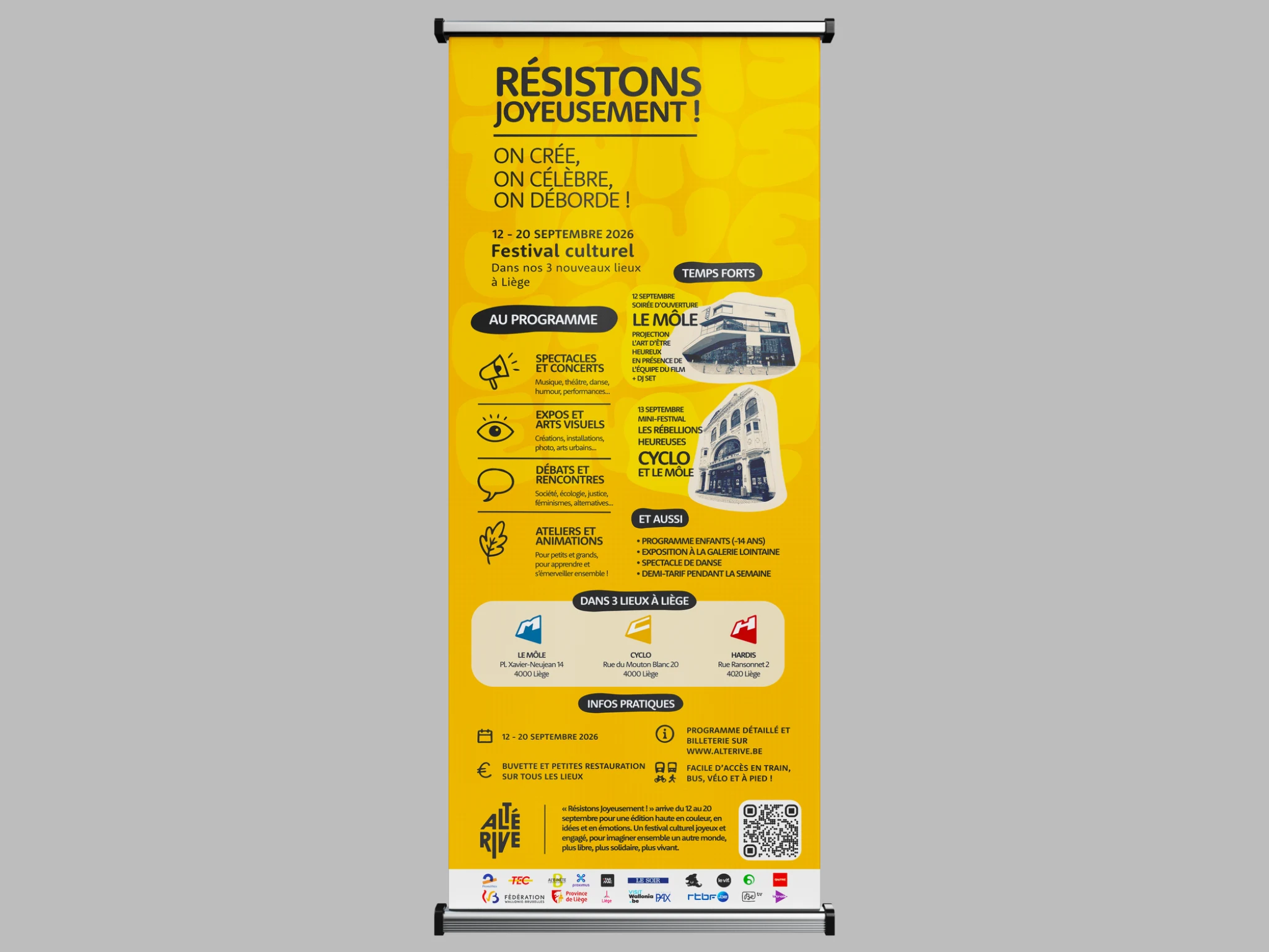 Roll-up du festival